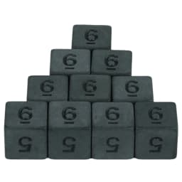 10pcs Black Matte Dice Set Multi Sides D4-D20 Polyhedron Games Dice for DND Board Game Digital Dice