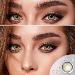 EYESHARE 1pair Color Contact Lenses New Color Contact Lenses For Eyes Brown Contacts Lense Eye Yearly Use Beauty Makeup for Eyes