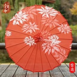 Antique Printed Oil Paper Umbrella Elegant Ink Park Kindergarten Ceiling Decor Performance Photography Handheld Craft Umbrella