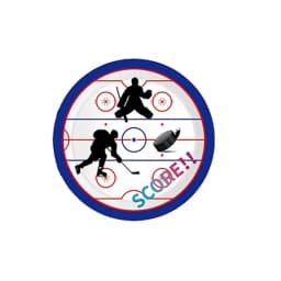 Hockey Themed Birthday Party Decorations Balloons Set Happy Birthday Banner Cake Topper Sports Theme Ice Hockey Party Supplies