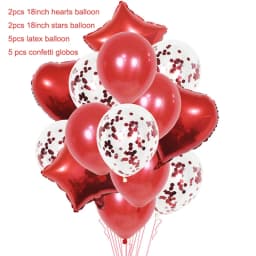 Hockey Themed Birthday Party Decorations Balloons Set Happy Birthday Banner Cake Topper Sports Theme Ice Hockey Party Supplies