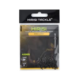 20pcs Carp Fishing Boilie Screw with Ring Swivel D-Rig Chod Rig Terminal Tackle