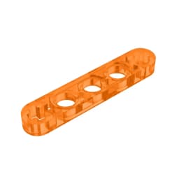 MOC PARTS GDS-691 Technical, Liftarm Thin 1 x 5 - Axle Holes compatible with lego 11478 pieces of children's toys