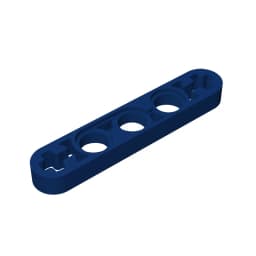 MOC PARTS GDS-691 Technical, Liftarm Thin 1 x 5 - Axle Holes compatible with lego 11478 pieces of children's toys