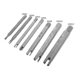 1PC Damaged Screw Tap Extractor M3-M12 Broken Screw Tap Remover Tool Wrench Drill Bit Broken Tap Extractor Hand Tools