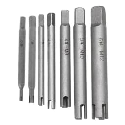 1PC Damaged Screw Tap Extractor M3-M12 Broken Screw Tap Remover Tool Wrench Drill Bit Broken Tap Extractor Hand Tools