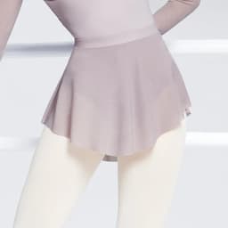 Women Ballet Skirts Dance Short Skirts High Slit skirt Ballerina Adult Teen Ballet Dancing Dress Soft Mesh Elastic Skirt