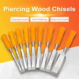 1pc Professional Wood Chisel Steel Woodworking Cutter Carving Chisel DIY Carpenter Tools Carving Flat Shovel Hand Tool