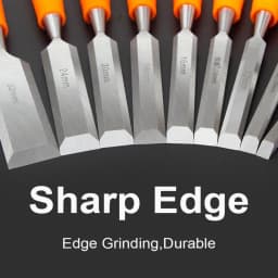 1pc Professional Wood Chisel Steel Woodworking Cutter Carving Chisel DIY Carpenter Tools Carving Flat Shovel Hand Tool