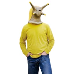 Snail Slug Full Face Cosplay Animal Mask Halloween Latex Full Funny Happy Face Cosplay Props Fancy Party Mask Costume