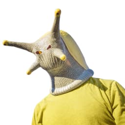 Snail Slug Full Face Cosplay Animal Mask Halloween Latex Full Funny Happy Face Cosplay Props Fancy Party Mask Costume