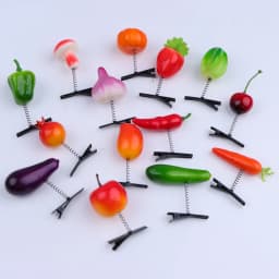 50Pcs/Lot Cartoon Funny Children 3D Little Yellow Duck Plush Hairpin Fashion Animal Duckbill Clip Accessories Headwear Wholesale
