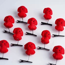 50Pcs/Lot Cartoon Funny Children 3D Little Yellow Duck Plush Hairpin Fashion Animal Duckbill Clip Accessories Headwear Wholesale