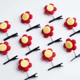 50Pcs/Lot Cartoon Funny Children 3D Little Yellow Duck Plush Hairpin Fashion Animal Duckbill Clip Accessories Headwear Wholesale