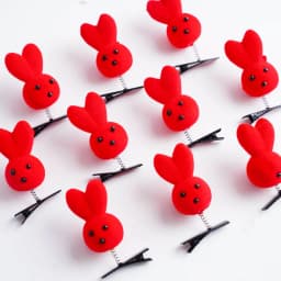 50Pcs/Lot Cartoon Funny Children 3D Little Yellow Duck Plush Hairpin Fashion Animal Duckbill Clip Accessories Headwear Wholesale