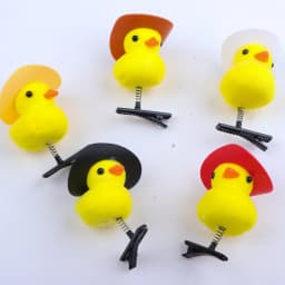 50Pcs/Lot Cartoon Funny Children 3D Little Yellow Duck Plush Hairpin Fashion Animal Duckbill Clip Accessories Headwear Wholesale