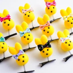 50Pcs/Lot Cartoon Funny Children 3D Little Yellow Duck Plush Hairpin Fashion Animal Duckbill Clip Accessories Headwear Wholesale
