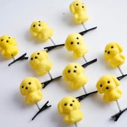 50Pcs/Lot Cartoon Funny Children 3D Little Yellow Duck Plush Hairpin Fashion Animal Duckbill Clip Accessories Headwear Wholesale