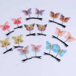 50Pcs/Lot Cartoon Funny Children 3D Little Yellow Duck Plush Hairpin Fashion Animal Duckbill Clip Accessories Headwear Wholesale