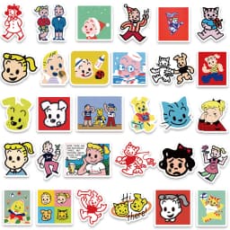 60PCS Japanese Anime Kawaii Osamu Graffiti Sticker Cute Aesthetic Decal For Bottle Car Notebook Bicycle Diary Sticker Kid Toy