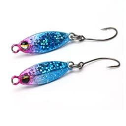 5PCS/LOT Micro Metal Jig Fishing Lure 3g/5g Jigging trout Spoon Saltwater Artificial Bait Fishing Tackle