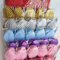 50pcs Colorful Simulation Silk Rose Leaf Fake Foliage for Home Wedding Decoration DIY Xmas Wreath Accessories Artificial Flower