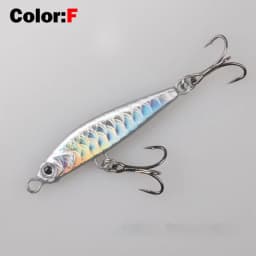 OUTKIT 1Pcs Metal Jigbait Spinning Lure 10g-22g Sea Fishing Bait Trolling Jigging Wobbler Laser Cover Drager SinKing Pencil