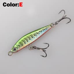 OUTKIT 1Pcs Metal Jigbait Spinning Lure 10g-22g Sea Fishing Bait Trolling Jigging Wobbler Laser Cover Drager SinKing Pencil