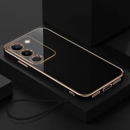 For Vivo V29e Case vivo V30 lite 4G Phone Case Vivo Y200 Y200e V40 SE V30 SE Y100 4G IDN T2 T3 Luxury Square Plating Back Cover