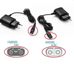 EU Plug Charger Shaver Power Adapter for Philips HQ8505 Series 5000 S9000 HQ6070 S5080 HQ9020 HQ9070 HQ9080 HQ9161 9190 HQ9199