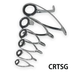 TN11 6PCS Mixed Size Stainless Steel Fishing Rod Guide Repair Kit Guides Eyes Sets Ceramic Ring Fishing Rod Building Repair Kit