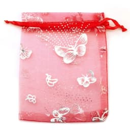 25/50/100pcs/lot Organza Gift Bag Sliver Color Butterfly Gifts Pouches For Wedding Party Candy Bag  Jewelry Packing Wholesale