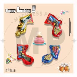 10~100pcs Color Random Streamer Cannon Confetti Cannon Handheld Inflatable Sparkle Sequin Wedding Celebration Birthday Party Toy