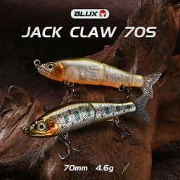 BLUX JACK CLAW 70S Joint Swimbait 70mm 4.6g Sinking Minnow Wobbler Fishing Lure Artificial Hard Bait for Pike Bass Trout