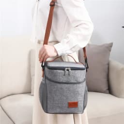 10L Heat Preservation Refrigeration Bag Waterproof Foil Picnic Office Student Portable Thermal Camping Lunch Bag Dinner Ice Box