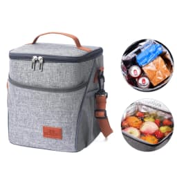 10L Heat Preservation Refrigeration Bag Waterproof Foil Picnic Office Student Portable Thermal Camping Lunch Bag Dinner Ice Box