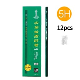 Black Sketch Pencil Professional Wood Drawing Pencil H/2H/3H/4H/5H/6H/HB 2/3/4/5/6/8/10/12B Art Stationery Supplies 12Pcs
