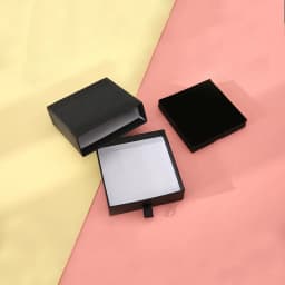 1pc Colorful Gift Box Ring Necklace Bracelets Earring Gift Chic Small Jewerly Jewery Organizer Box Bulk Drawer Cardboard Box