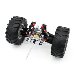83 Pcs High-Tech MOC Off-Road Vehicle Model Rear Suspension System with Shock Absorber Set Building Blocks Toys Gift for Kid Boy