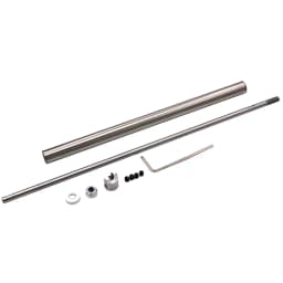 1 Pair RC Boat Motor 4MM Stainless Steel Shaft Set Metal Universal Joint with 50mm CW/CCW 4-Blades Propellers