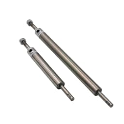 1 Pair RC Boat Motor 4MM Stainless Steel Shaft Set Metal Universal Joint with 50mm CW/CCW 4-Blades Propellers