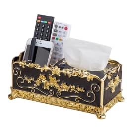 Multifunctional kitchen storage tissue box European creative living room drawer box desktop remote control napkin storage box