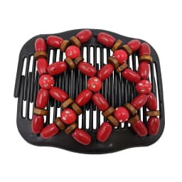 Four Seasons Fashion Magic Hair Comb For Women Ponytail Bun Holder Hair-style DIY Hair Clips Beaded Claw Disc Accessories Tools