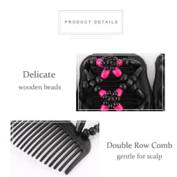 Four Seasons Fashion Magic Hair Comb For Women Ponytail Bun Holder Hair-style DIY Hair Clips Beaded Claw Disc Accessories Tools