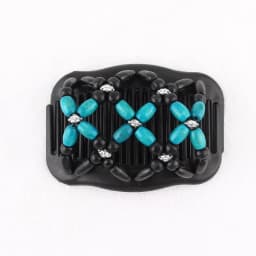 Four Seasons Fashion Magic Hair Comb For Women Ponytail Bun Holder Hair-style DIY Hair Clips Beaded Claw Disc Accessories Tools