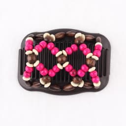 Four Seasons Fashion Magic Hair Comb For Women Ponytail Bun Holder Hair-style DIY Hair Clips Beaded Claw Disc Accessories Tools