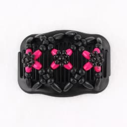 Four Seasons Fashion Magic Hair Comb For Women Ponytail Bun Holder Hair-style DIY Hair Clips Beaded Claw Disc Accessories Tools