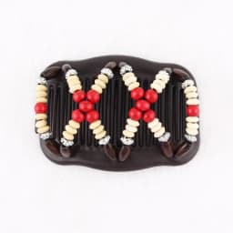 Four Seasons Fashion Magic Hair Comb For Women Ponytail Bun Holder Hair-style DIY Hair Clips Beaded Claw Disc Accessories Tools