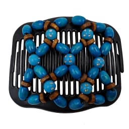 Four Seasons Fashion Magic Hair Comb For Women Ponytail Bun Holder Hair-style DIY Hair Clips Beaded Claw Disc Accessories Tools