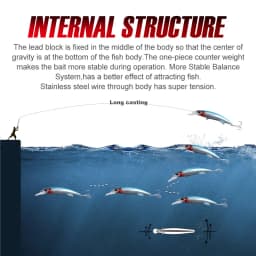NOEBY Heavy Minnow Lure 90mm 46g 110mm 60g Sinking Hard Bait Saltwater Artificial Fishing Lure Long Casting